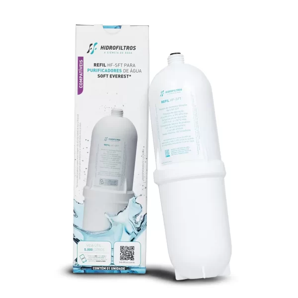 Refil Compatível para Purificador Soft Everest Hf-sft Hidro Filtros