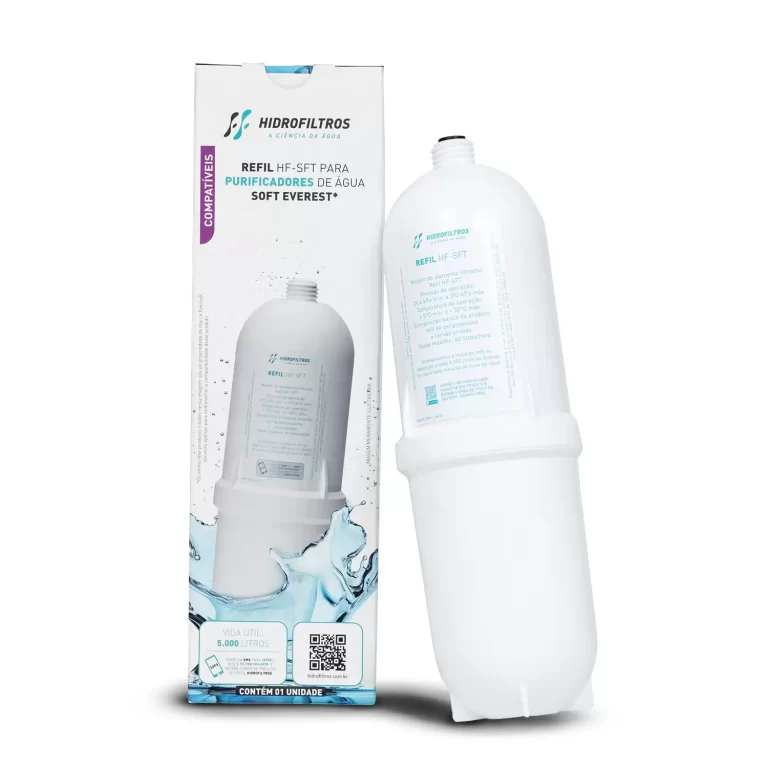 Refil Compatível para Purificador Soft Everest Hf-sft Hidro Filtros